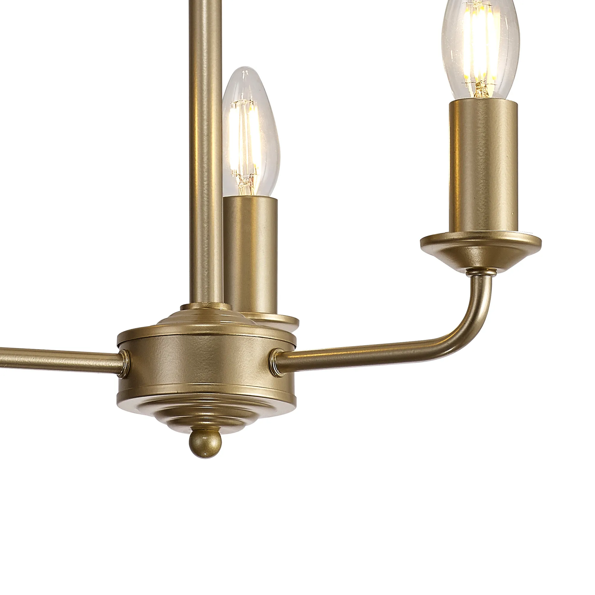 Banyan Pendant 3 Light Champagne Gold D0697  Deco Banyan
